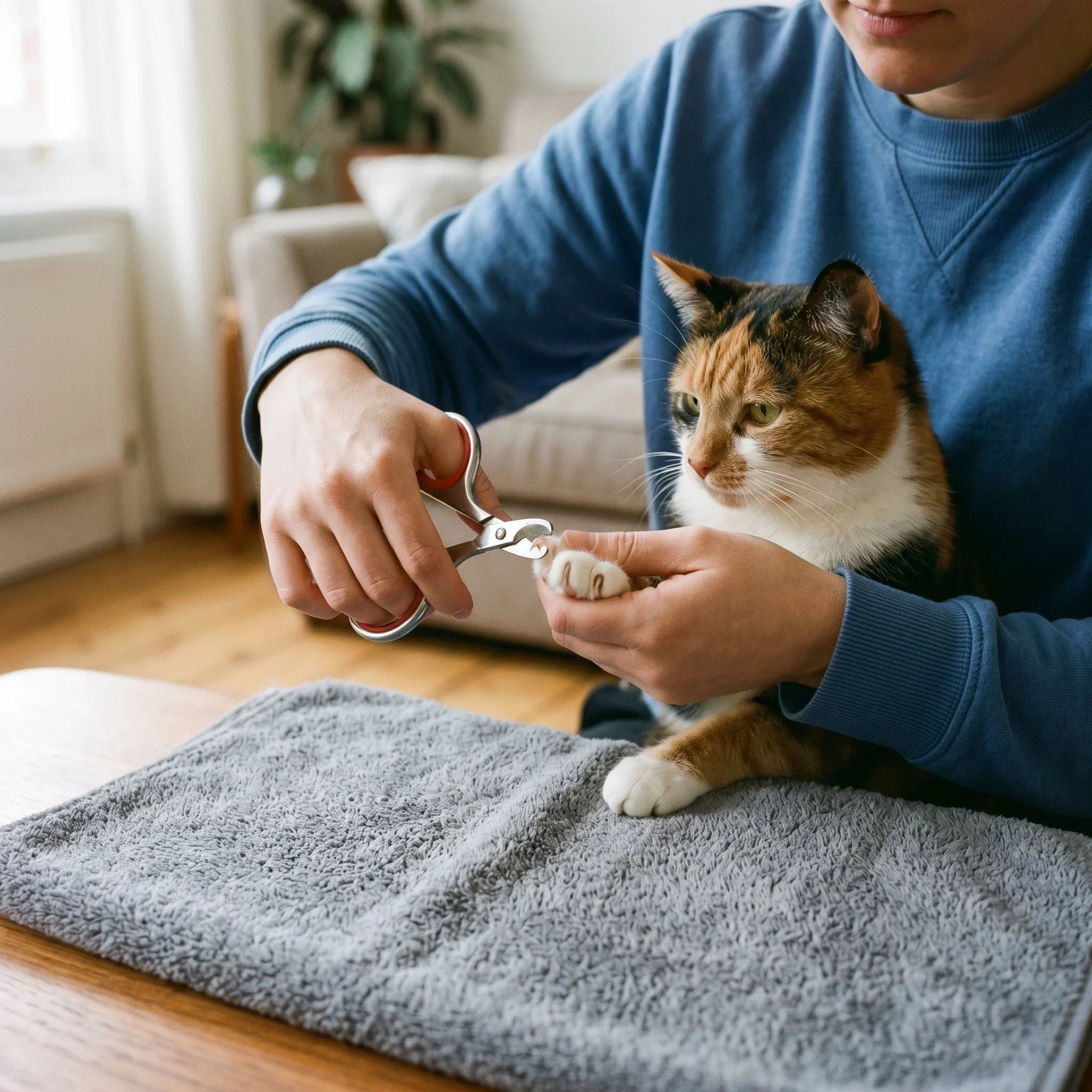 5 consejos para cortar las uñas de los gatos