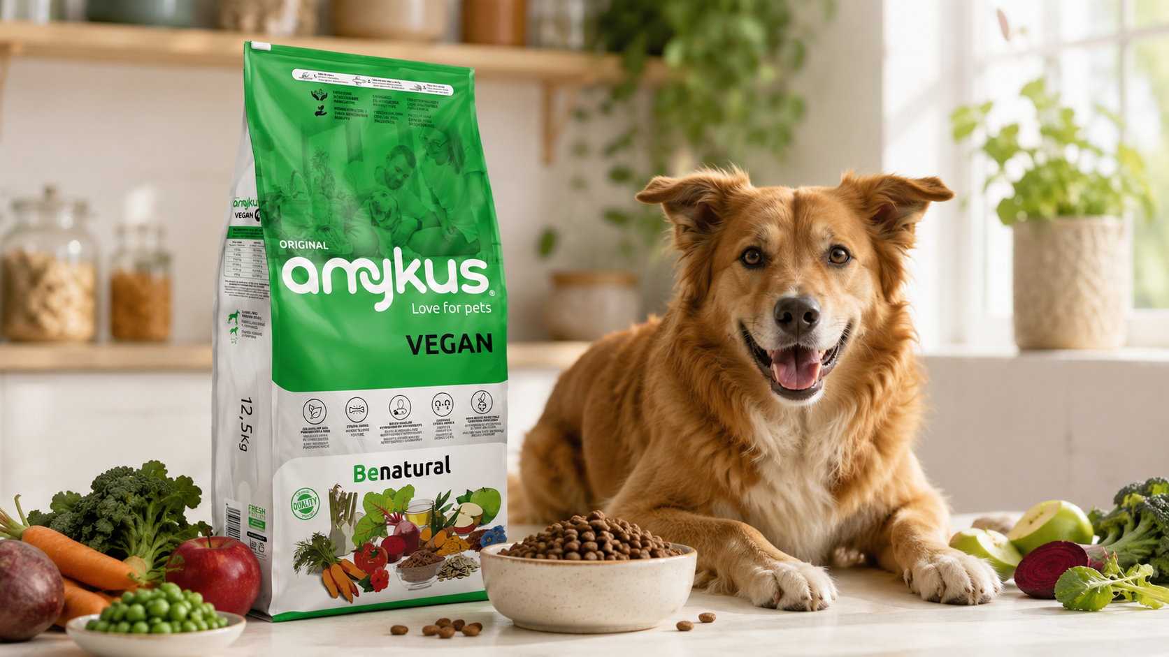 Pienso vegano para perros: qué es, beneficios y cómo elegir el mejor