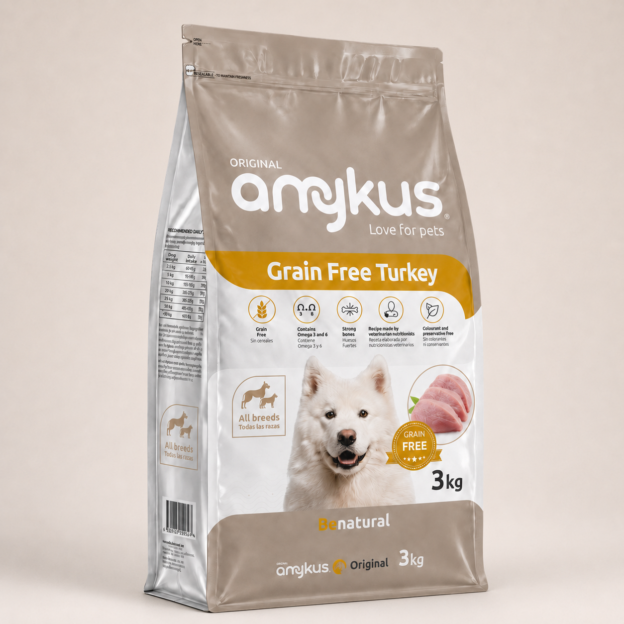 Amykus Grain Free Turkey