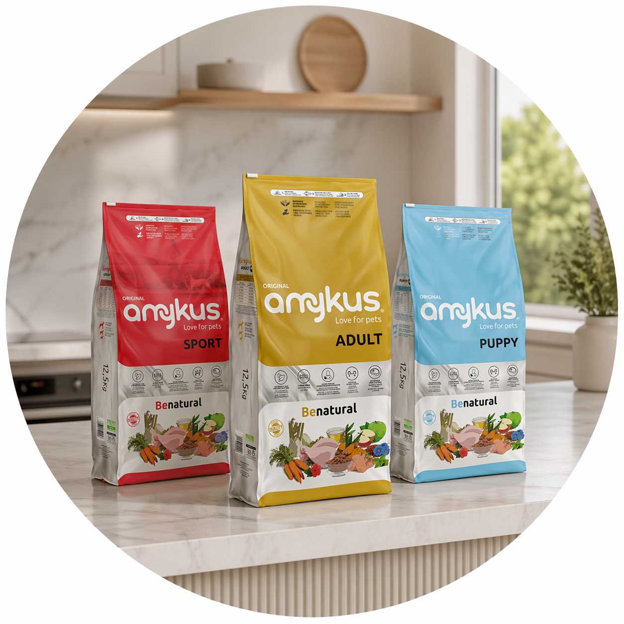 Gama Amykus Original de pienso para perros adultos
