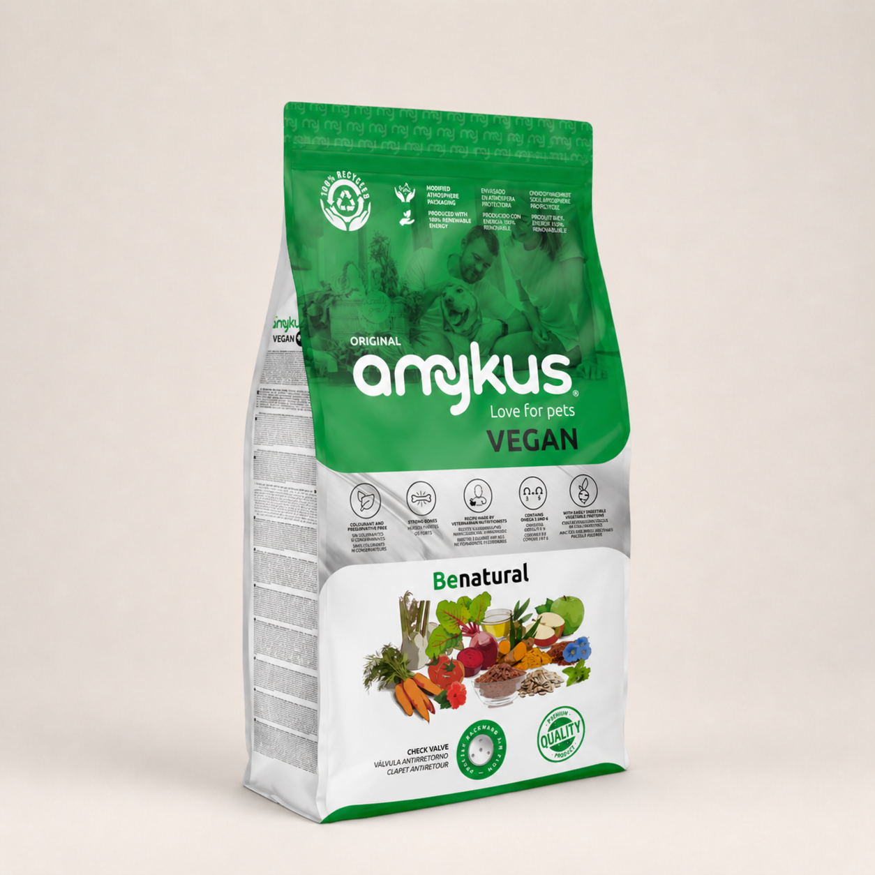 Pienso vegano para perros